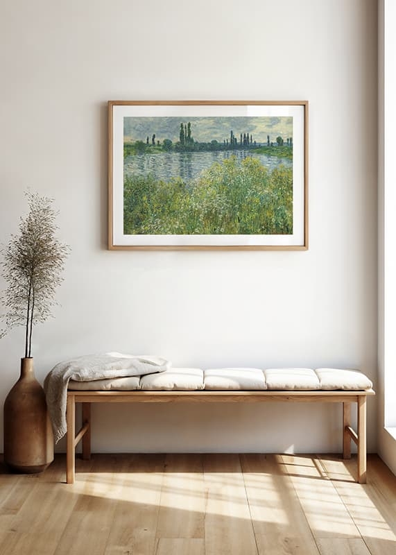 Poster Banks of the Seine By Claude Monet crossfade