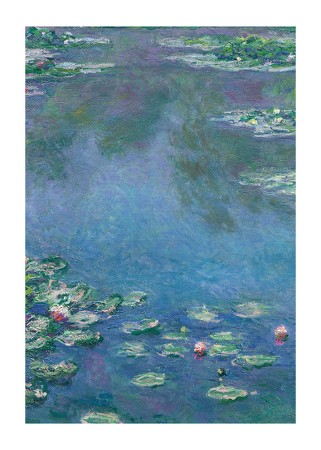 Poster Water Lilies By Claude Monet