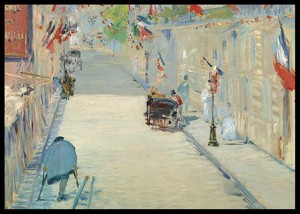 The Rue Mosnier With Flags By Édouard Manet-2