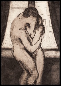 The Kiss By Edvard Munch-2