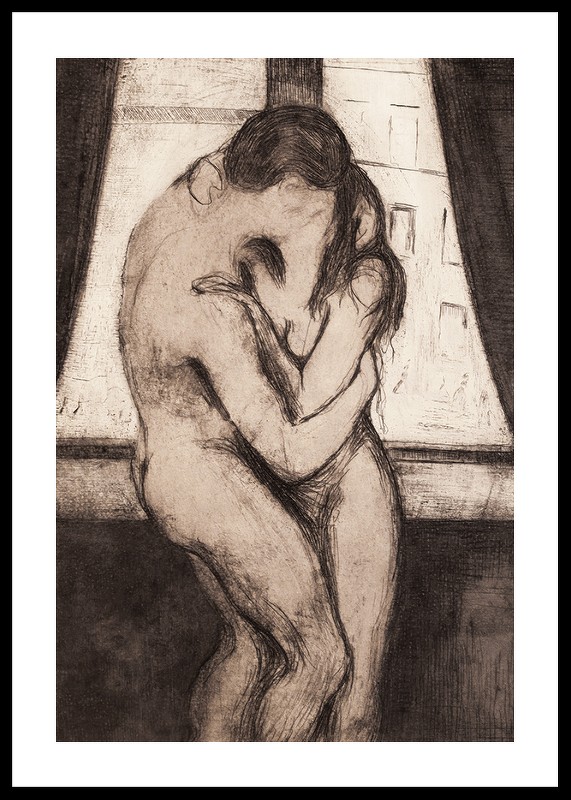 The Kiss By Edvard Munch-0