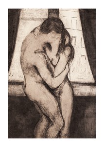 The Kiss By Edvard Munch-1