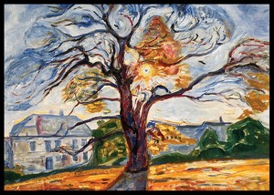 The Oak By Edvard Munch-2