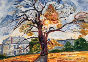 The Oak By Edvard Munch-3