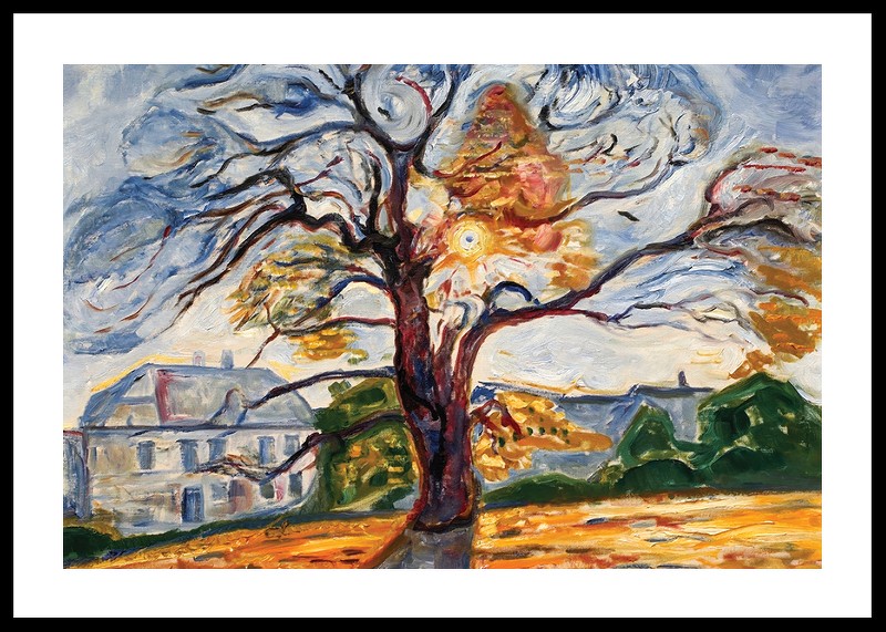 The Oak By Edvard Munch-0