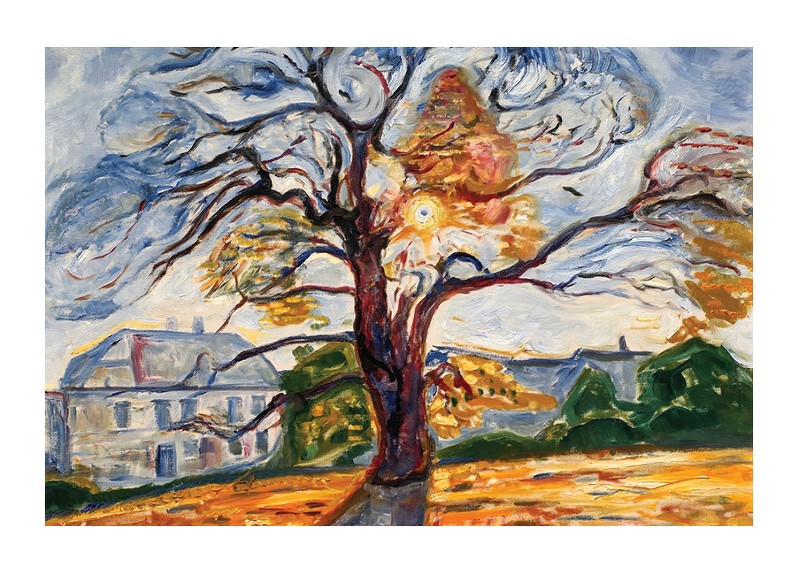 The Oak By Edvard Munch-1