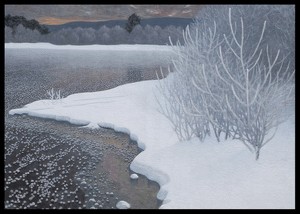 Frost on Ice By Gustaf Fjaestad-2