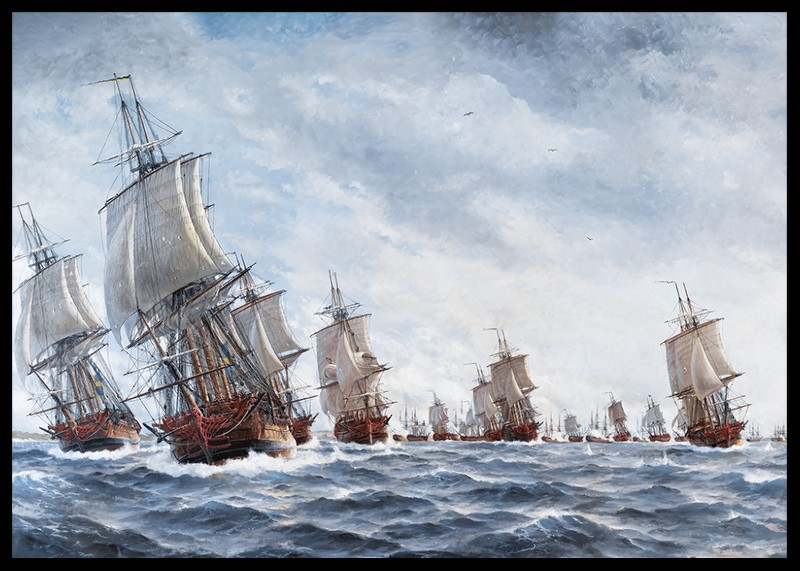 Naval Battle By Jacob Hagg-2