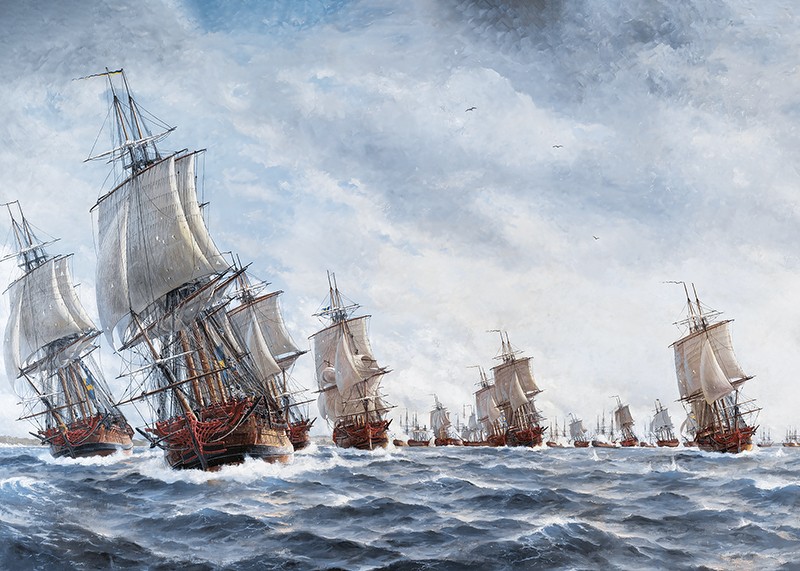 Naval Battle By Jacob Hagg-3