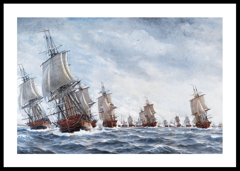 Naval Battle By Jacob Hagg-0