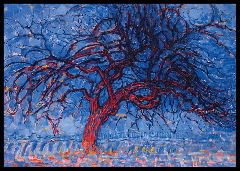 The Red Tree By Piet Mondrian-2
