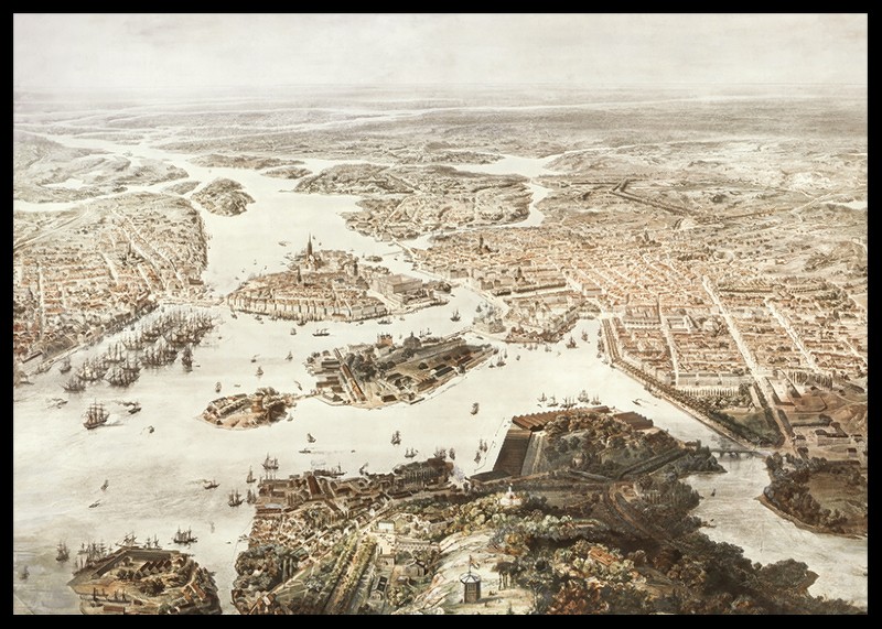 Fogelvue Over Stockholm 1860-2