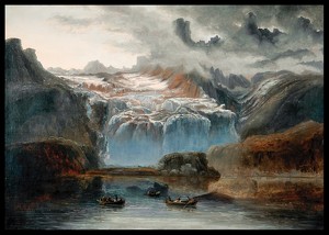 The Glacier By Peder Balke-2