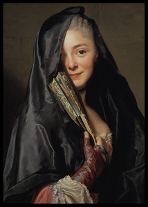 The Lady With The Veil By Alexander Roslin-2