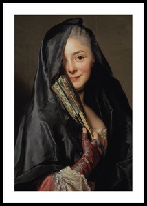 The Lady With The Veil By Alexander Roslin-0
