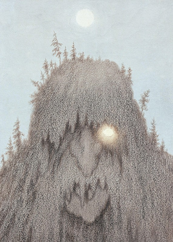Forest Troll By Theodor Kittelsen-3