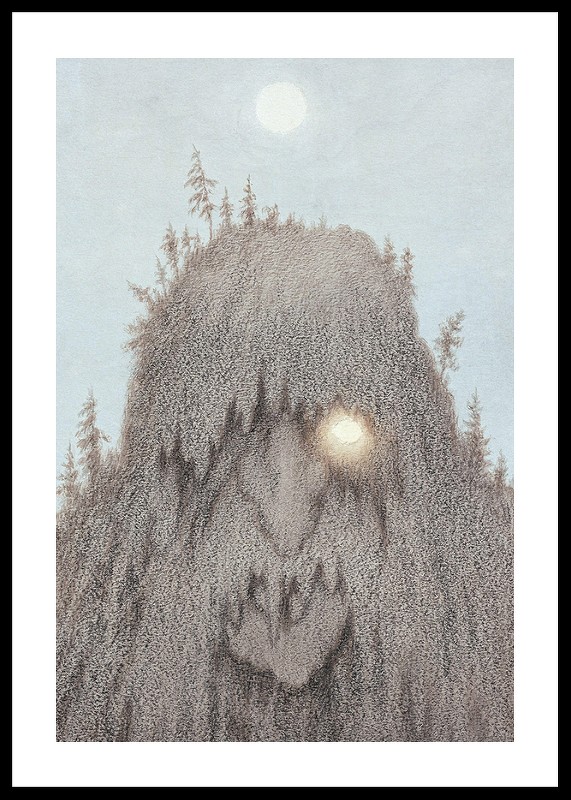 Forest Troll By Theodor Kittelsen-0
