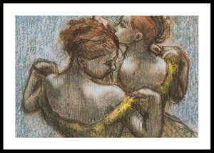 Two Dancers Half-length By Edgar Degas-0