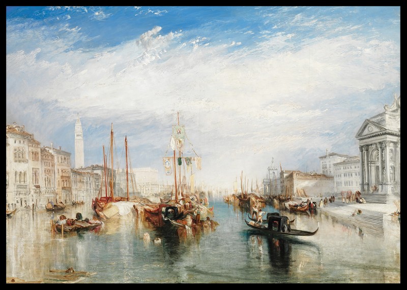 Venice from the Porch of Madonna By William Turner-2