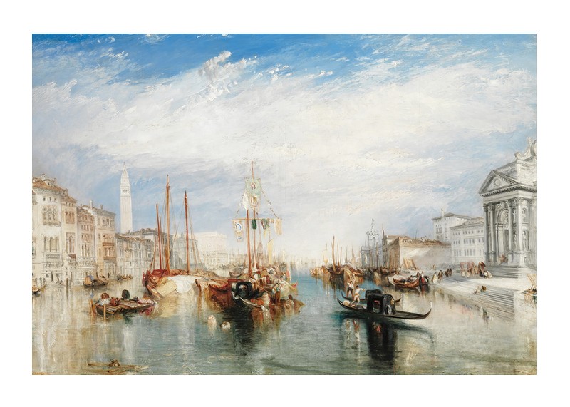 Venice from the Porch of Madonna By William Turner-1