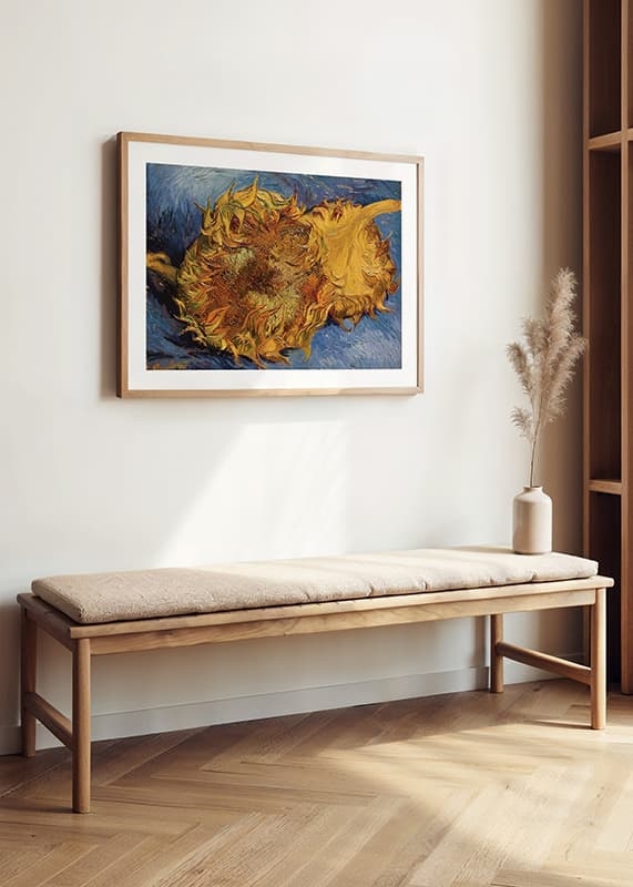 Poster Sunflowers By Vincent van Gogh crossfade