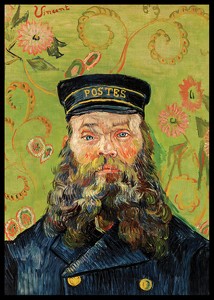 The Postman By Vincent van Gogh-2