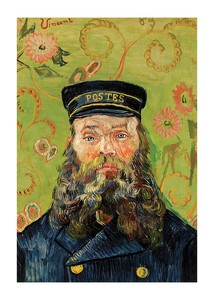 The Postman By Vincent van Gogh-1