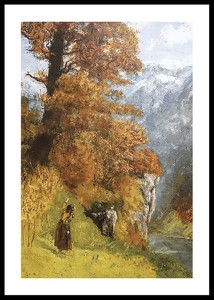 Autumn By Gustave Courbet-0