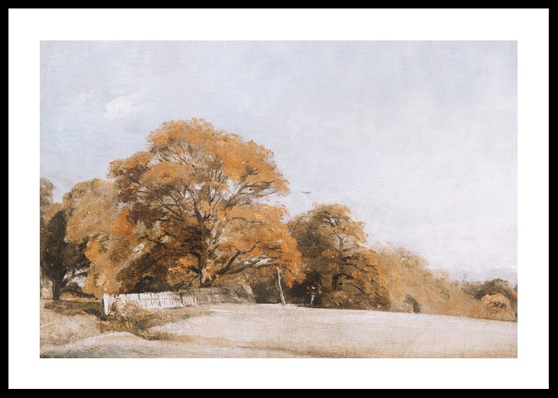 An Autumnal Landscape At East Bergholt By John Constable-0