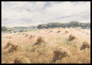 Maryland Wheat Fields By William Henry Holmes-2