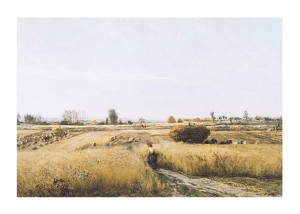The Harvest By Charles-François Daubigny-1