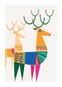 Christmas Deers-1