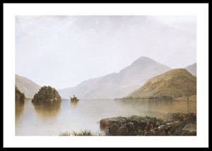 Lake George By John Frederick Kensett-0
