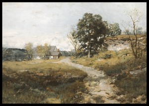 Arkville Landscape By Alexander H. Wyant-2