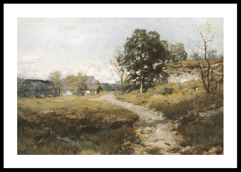 Arkville Landscape By Alexander H. Wyant-0
