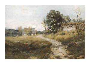 Arkville Landscape By Alexander H. Wyant-1