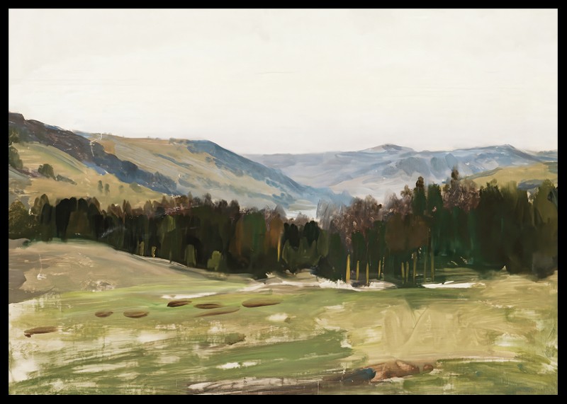 Highland Landscape By Leon Wyczółkowski-2
