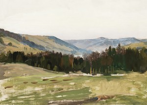 Highland Landscape By Leon Wyczółkowski-3