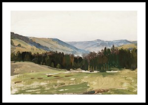 Highland Landscape By Leon Wyczółkowski-0