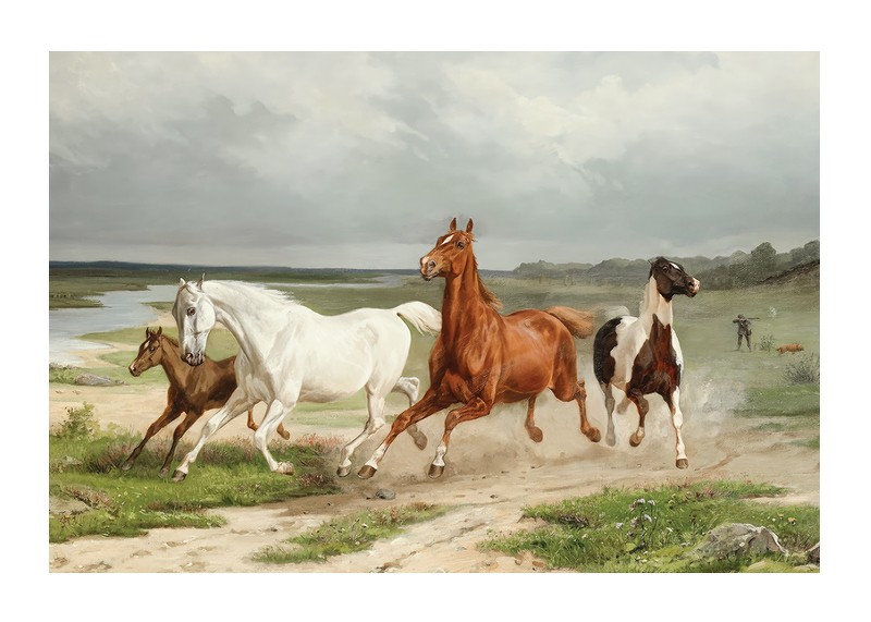 Flyende hästar By Arvid Fredrik Lönnroth-1