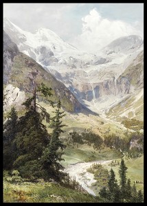 Sommer Im Gebirge By Konrad Petrides-2