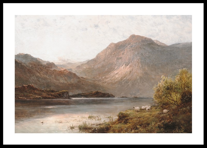The Islands Of Loch Maree By Alfred De Bréanski-0