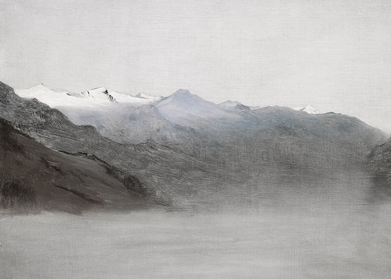Das Gasteinertal Im Nebel By Anton Romako-3