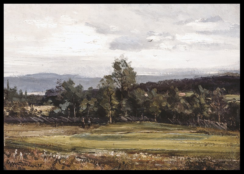 Fields At Hedmark In Summer By Gerhard Munthe-2