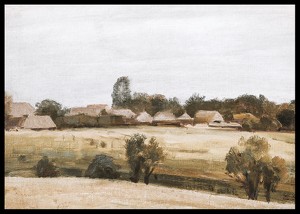Village Near Krakow By Henryk Grabiński-2