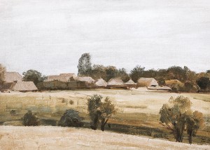 Village Near Krakow By Henryk Grabiński-3