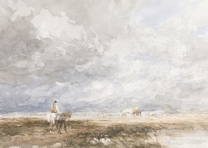 Going To The Hayfield By David Cox-3