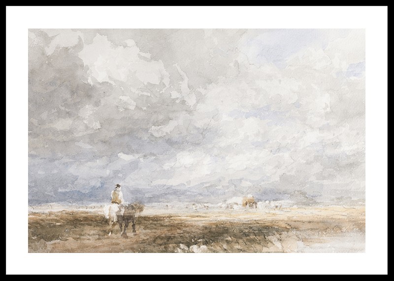 Going To The Hayfield By David Cox-0