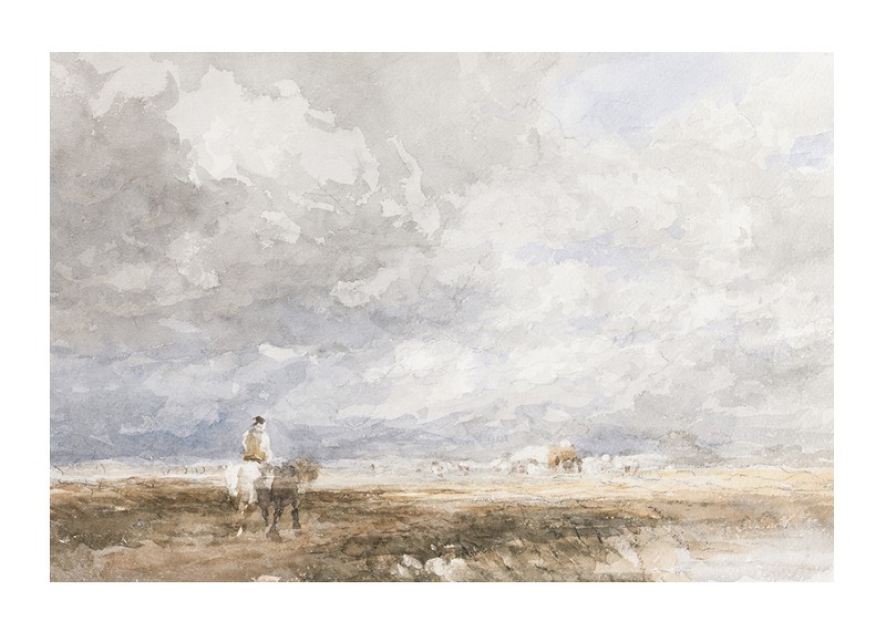 Going To The Hayfield By David Cox-1