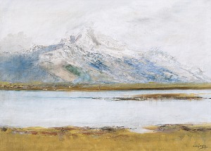 Tatra Mountain Landscape By Ladislav Mednyánszky-3